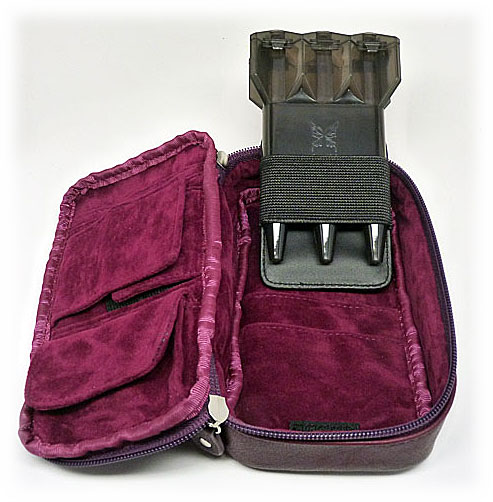 Dump Dart Case Purple - Burgundy Interior