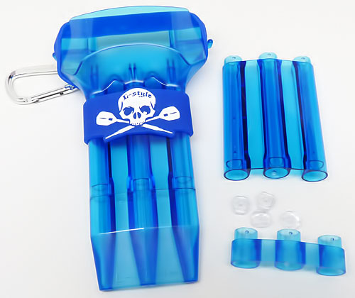 Blue Krystal One dart holder