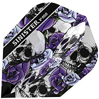 Purple Sinister Skull slim V-100