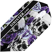 Purple Sinister Skull slim V-100