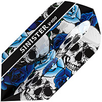 Blue Sinister Skull