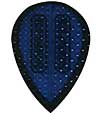 blue tear drop