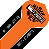 Black Wing Harley Logo Slim 6323