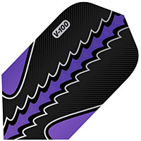 Skinny Purple Dart Flights