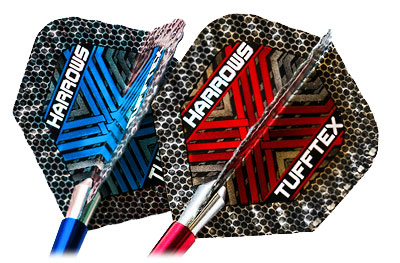 Harrows Tufftex dart flights