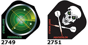 bull, sight, pink, flower, skull, darts