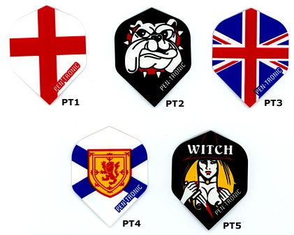 English Cross, BullDog, Union Jack, Red Dragon Shield, Witch