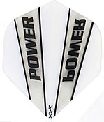 3 per set Red & White POWER MAX Dart Flights 150 Microns Thick 