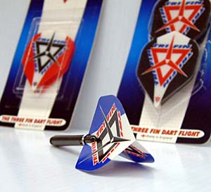 3 colors of Tri Fin Flights