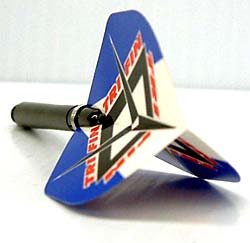 3 Fin dart flights and shafts