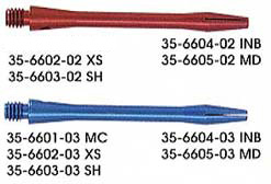 Aluminum Dart Shafts Red Blue