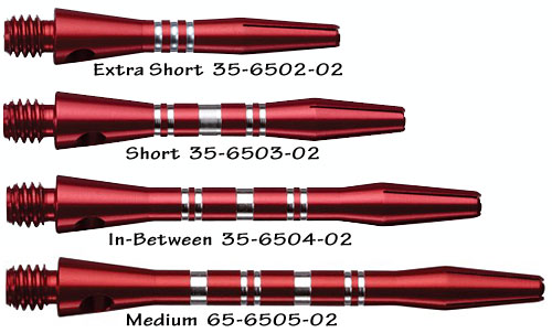 Red Colormaster Shafts