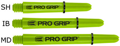 Lime Green Pro Grip shafts from Target