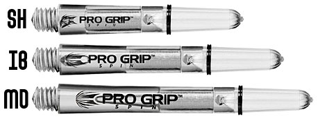 Clear Spinning Pro Grips