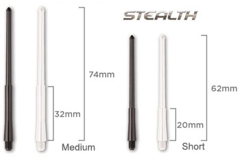 Stealth shaft lengths