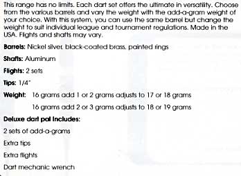 Bobcat darts info