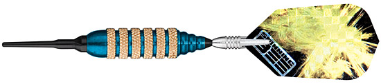 Spinning Bee Darts - Teal Blue