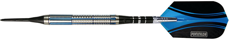 Blue Azurri Platinum Darts by Caesar