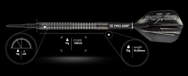 Power8zero Black Titanium 19 grams