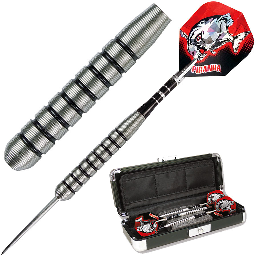 Piranha Razor Grip Tungsten SteelTip Darts